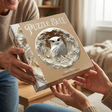 Lade das Bild in den Galerie-Viewer, EulenGlück Puzzle - Puzzle für ruhige, kreative Stunden