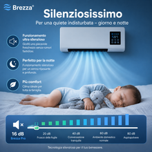 Lade das Bild in den Galerie-Viewer, Brezza Pro – Condizionatore Portatile & Riscaldatore senza Installazione | 2-in-1