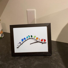 Carica l'immagine nel visualizzatore di Gallery, MeerglasLiebe™ - Quadro da parete fatto a mano con vero vetro marino