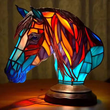 Lade das Bild in den Galerie-Viewer, LeuchtPferd - handgefertigte Lampe, die Herzen erstrahlen lässt