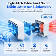 Lade das Bild in den Galerie-Viewer, FrischLuft Pro – Tragbarer Klimakühler, keine Installation erforderlich