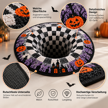 Lade das Bild in den Galerie-Viewer, GruselVortex 3D – der täuschend echte Halloween-Illusionsteppich