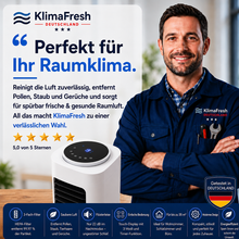 Lade das Bild in den Galerie-Viewer, KlimaFresh – Mobiler Luftkühler – Keine Installation erforderlich | Kühlt bis zu 50 m²
