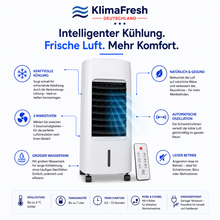 Lade das Bild in den Galerie-Viewer, KlimaFresh – Mobiler Luftkühler – Keine Installation erforderlich | Kühlt bis zu 50 m²