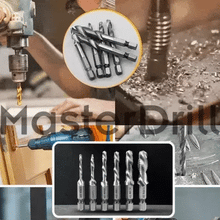 Lade das Bild in den Galerie-Viewer, MasterDrill - Gewindebohrerset für alle Materialien 2.0