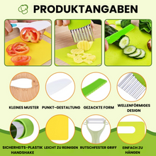 Carica l'immagine nel visualizzatore di Gallery, Set da cucina Montessori per bambini, sicuro e biologico, incl. 2 taglieri GRATIS per bambini