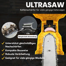 Carica l'immagine nel visualizzatore di Gallery, Affilacatene universale UltraSaw per i più comuni modelli di motoseghe
