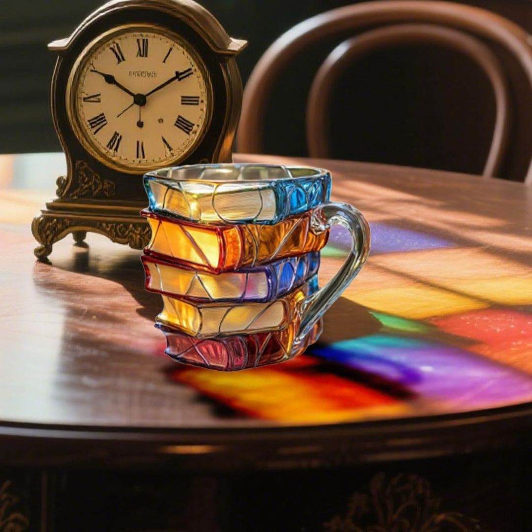 Handgemachte 3D Leseglück-Tasse - das Original