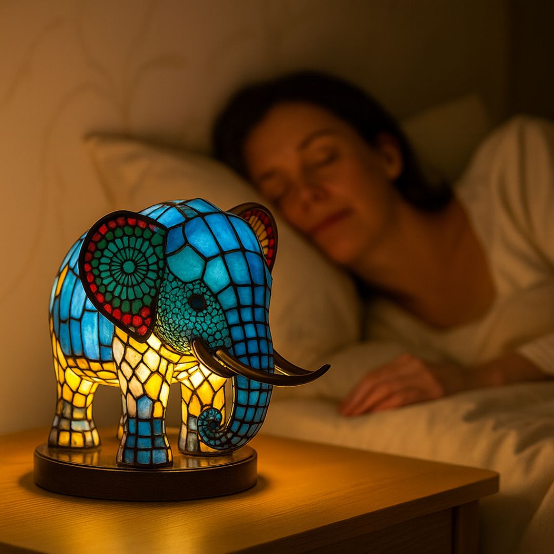LeuchtElefant - lampada artigianale che fa brillare i cuori