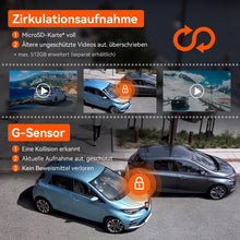 Lade das Bild in den Galerie-Viewer, AutoPulseX - 4K Dash-Cam zur sicheren Überwachung für dein Auto
