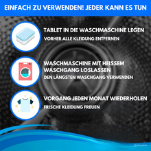 Lade das Bild in den Galerie-Viewer, CleanTab - Desinfizieren Sie Ihre Waschmaschine ohne Anstrengung
