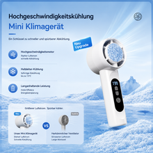 Lade das Bild in den Galerie-Viewer, EisLuft Pro - Persönlicher Ventilator mit aktiver Sofortkühlung — 199 Stufen, ein Knopfdruck, sofort spürbar kühler.
