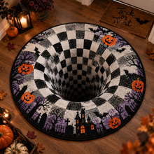 Lade das Bild in den Galerie-Viewer, GruselVortex 3D – der täuschend echte Halloween-Illusionsteppich
