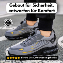 Lade das Bild in den Galerie-Viewer, SafeStep - ergonomischer Sicherheitsschuh mit anatomisch geformter Sohle - Zertifiziert nach EN ISO 20345
