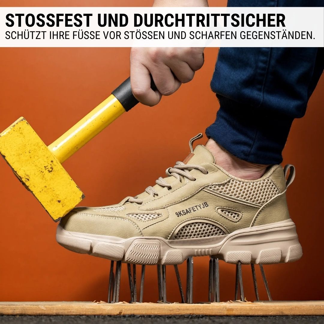 PowerSteel - Scarpe di sicurezza ergonomiche, antiscivolo e che alleviano lo sforzo - Certificate secondo EN ISO 20345