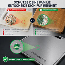 Lade das Bild in den Galerie-Viewer, TitanPur Pro — Titan Schneidebrett
