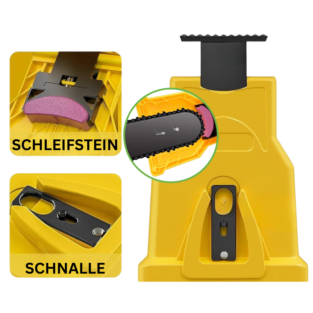 UltraSaw - Affilacatene per qualsiasi motosega incl. set da 5 mole GRATUITE