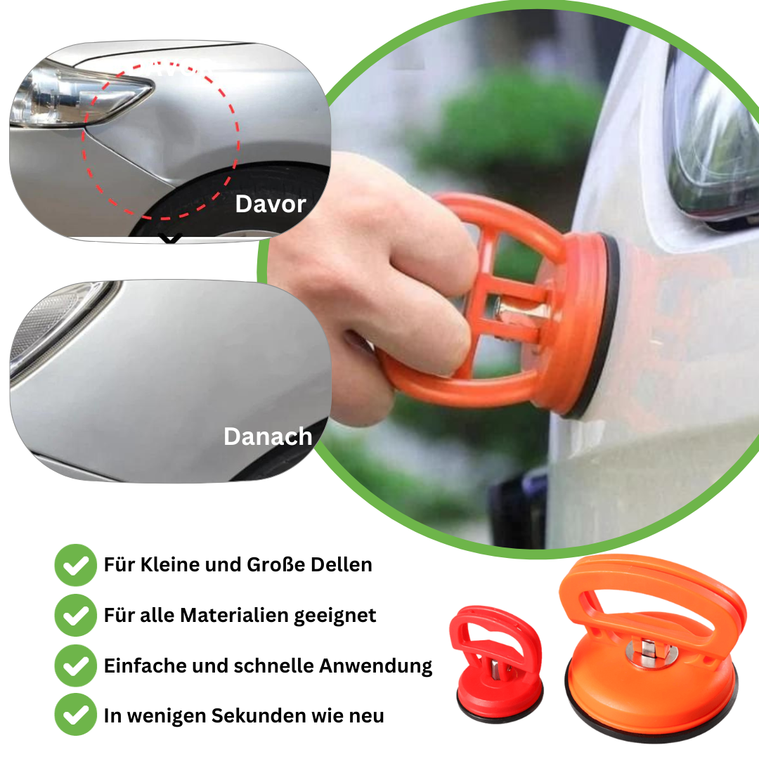 Dellefrei Paket (2 Dellenzieher) - lässt jede Auto-Delle unsichtbar werden